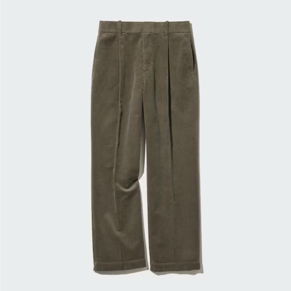 Uniqlo Women's Corduroy Pants in Olive